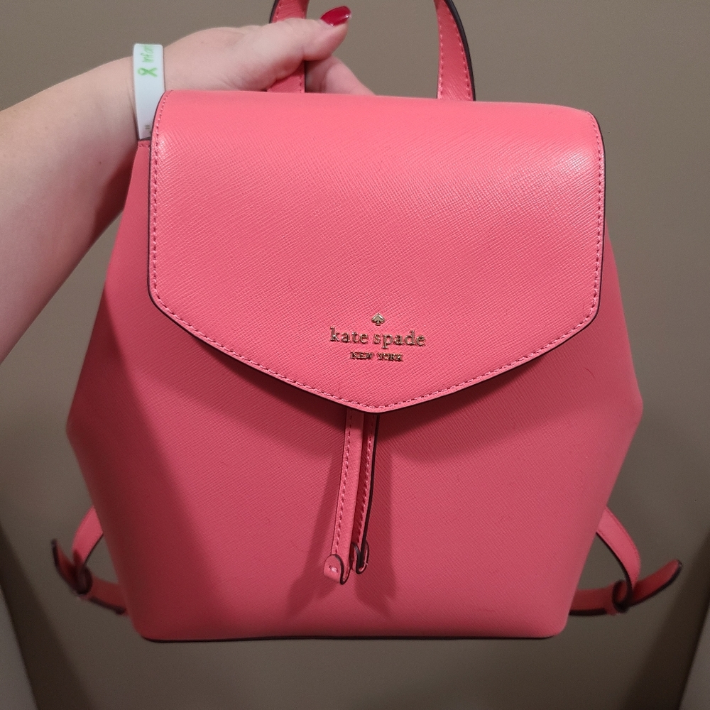 Nwot Kate spade pink mini back pack
